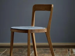 Asensio Stuhlauflage, inkl. Gitterstoppmatte, 100% SSW - Filz Haselnuss