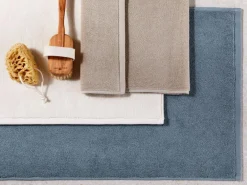 Badematte ANEA natur, 50 x 80 cm, 100 % Baumwolle, GOTS