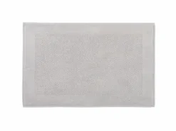 Badematte Perlfang, silbergrau, 50 x 70 cm, 100 % Baumwolle, GOTS