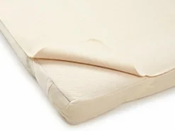 Baumwoll-Flanellauflage, 70 x 160 cm, 100 % Baumwolle, GOTS, NATURTEXTIL BEST, VEGAN