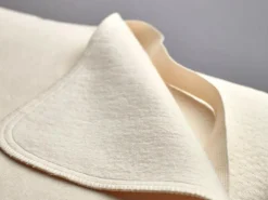 Baumwoll-Flanellauflage, 90 x 200 cm, 100 % Baumwolle, GOTS, NATURTEXTIL BEST, VEGAN