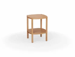 Beistelltisch Tonda B 40 x T 40 x H 50,4cm, Buche