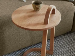 Beistelltisch Vassolo Durchmesser 42 cm, Buche