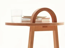 Beistelltisch Vassolo Durchmesser 42 cm, Buche