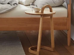 Beistelltisch Vassolo Durchmesser 42 cm, Buche