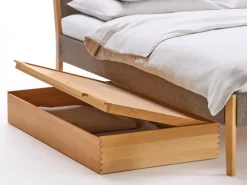 Bettkasten Hanno, B 120 x T 69,2 x H 18,6 cm, Buche
