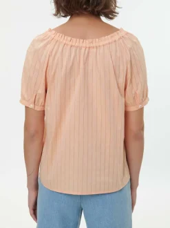 Bluse aus Bio-Baumwolle, 25 peach, S, GOTS