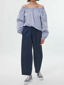 Bluse aus Bio-Baumwolle, 88 vintage-tupfen, 38, GOTS