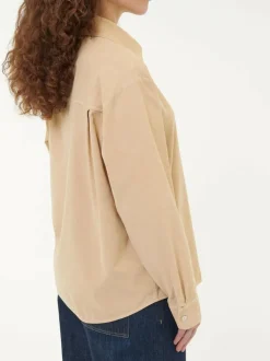 Bluse aus Bio-Baumwolle, 18 weizen, 38, GOTS