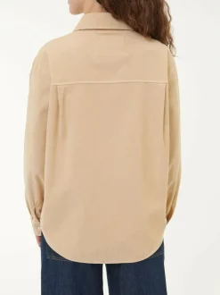 Bluse aus Bio-Baumwolle, 18 weizen, 38, GOTS