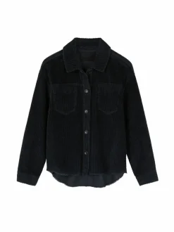 Blusenjacke Cord aus Bio-Baumwolle, 38 navy, 38, GOTS