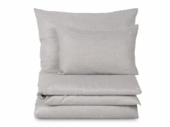 Deckenüberzug CHARLOTTE, silbergrau, 140 x 200 cm, 100 % Leinen, GOTS