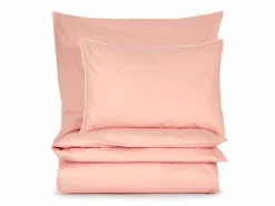 Deckenüberzug EDNA, pfirsich, 140 x 200 cm, 100 % Baumwolle, Perkal, GOTS