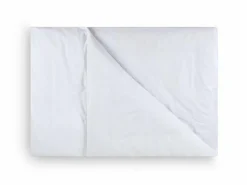 Deckenüberzug EDNA, weiss, 140 x 200 cm, 100 % Baumwolle, Perkal, GOTS