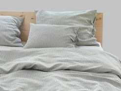 Deckenüberzug HENRY, grün, 140 x 200 cm, 60 % Baumwolle/40 % Leinen, GOTS