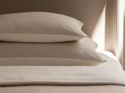 Deckenüberzug ILVA, sand/natur, 140 x 200 cm, 100 % Baumwolle, Flanell, GOTS