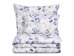 Deckenüberzug SONDRA, indigo, 140 x 200 cm, 100 % Baumwolle, Satin, GOTS