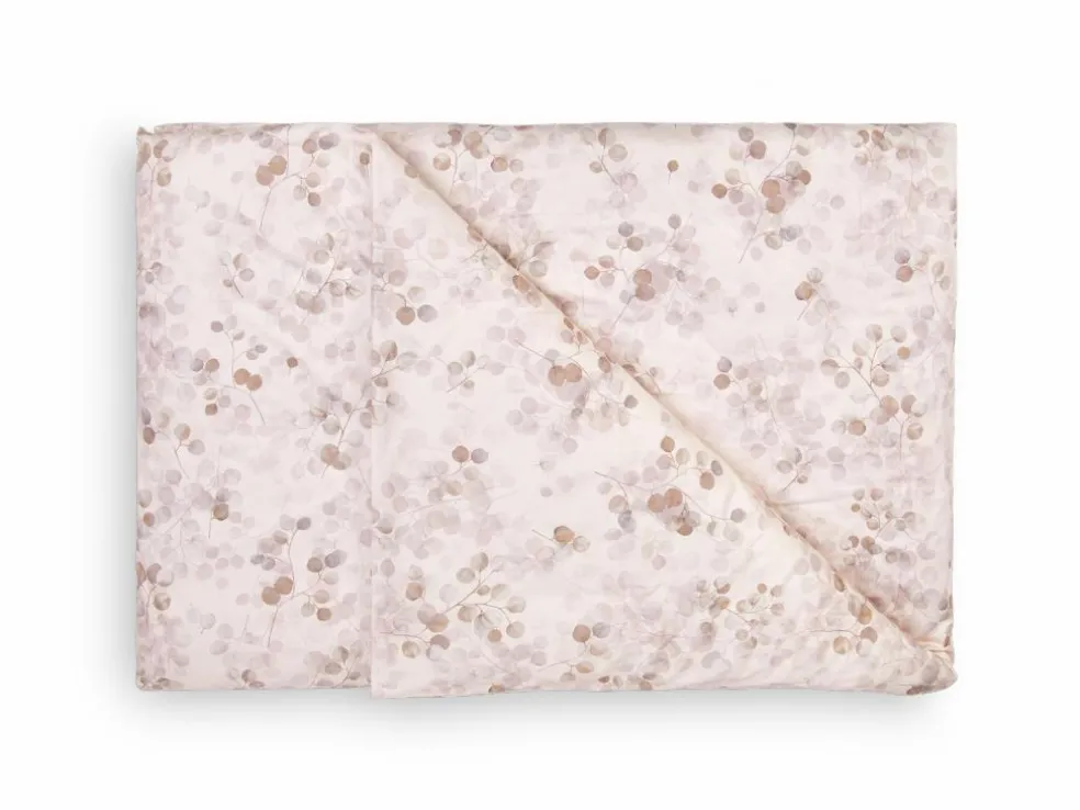 Deckenüberzug SONDRA, nougat, 140 x 200 cm, 100 % Baumwolle, Satin, GOTS