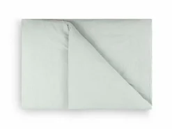 Deckenüberzug VIVIEN, jade, 140 x 200 cm, 100 % Baumwolle, Musselin, GOTS