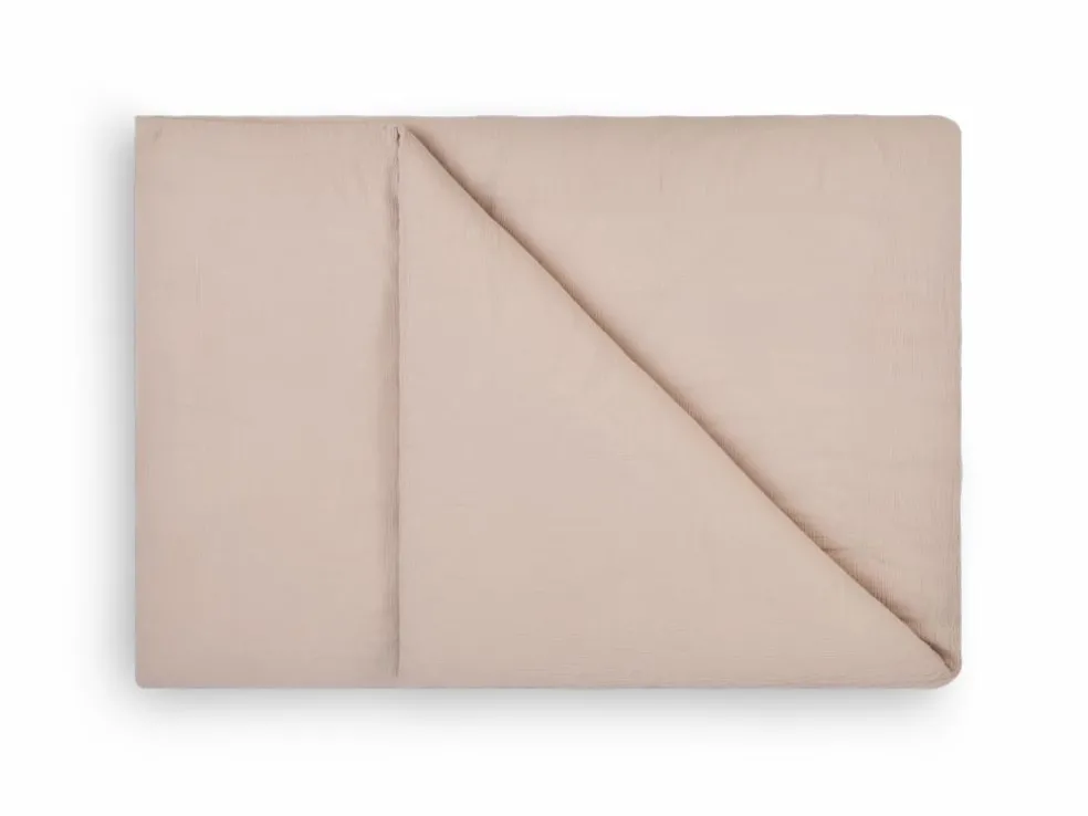 Deckenüberzug VIVIEN, porzellan, 140 x 200 cm, 100 % Baumwolle, Musselin, GOTS