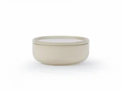 4er Set Keramik Schüssel, sand, ø 16 cm