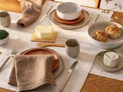 4er Set Keramik Schüssel, sand, ø 16 cm