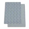 2er-Set Geschirrtücher Joris, atlantik, 45 x 70 cm, 50 % Baumwolle/50 % Leinen, GOTS