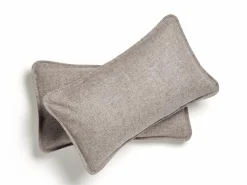 2er-Set Sofakissen Doppio, 30 x 50 cm, Überzug: Wollstoff Tano Natur (79), Füllung: 100 % Schurwolle