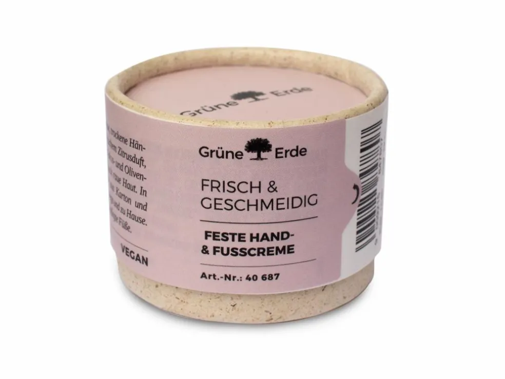 FRISCH & GESCHMEIDIG feste Hand- & Fußcreme 38 g