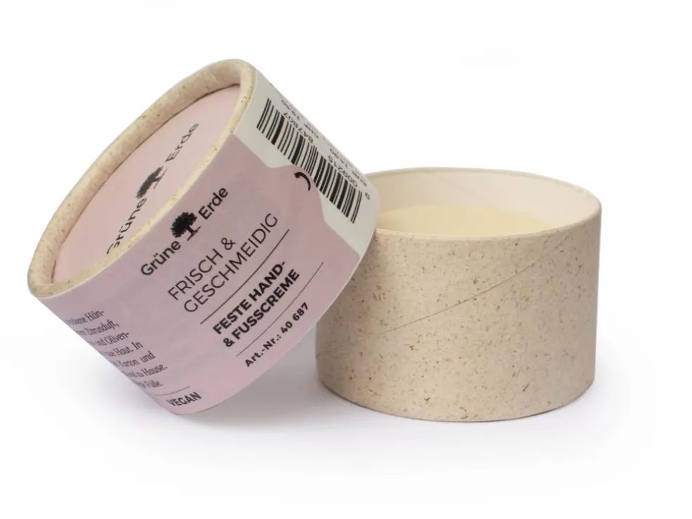 FRISCH & GESCHMEIDIG feste Hand- & Fußcreme 38 g