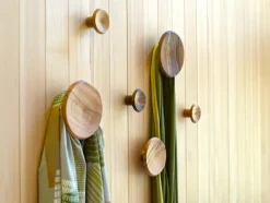 Garderobenknopf Punto ø 12 cm, Buche