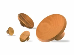 Garderobenknopf Punto ø 12 cm, Buche