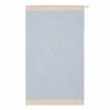 Geschirrtuch Oskar, azur, 50 x 65 cm, 70 % Baumwolle/30 % Hanf, GOTS