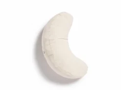 Halbmondkissen-Überzug, 44 x 22 cm, natur, 100 % Baumwolle, GOTS, NATURTEXTIL BEST