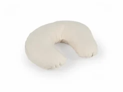 Halbmond-Nackenkissen gefüllt mit Naturlatexflocken, 37 x 29 x 7 cm