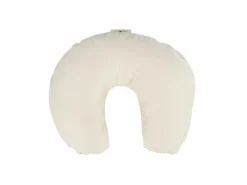 Halbmond-Nackenkissen gefüllt mit Naturlatexflocken, 37 x 29 x 7 cm