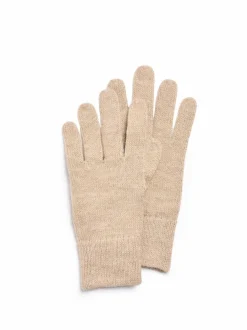 Handschuhe aus Alpakawolle, 14 natur melange, one size