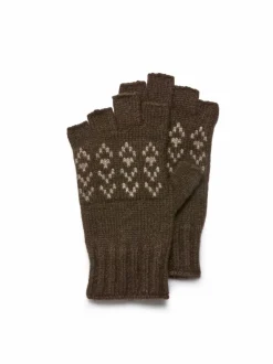 Handschuhe aus Yakwolle, 67 espresso, one size
