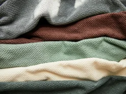 Handtuch Perlfang, aloe, 50 x 100 cm, 100 % Baumwolle, GOTS