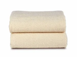 Handtuch Perlfang, natur, 50 x 100 cm, 100 % Baumwolle, GOTS