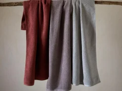 Handtuch Perlfang, silbergrau, 50 x 100 cm, 100 % Baumwolle, GOTS