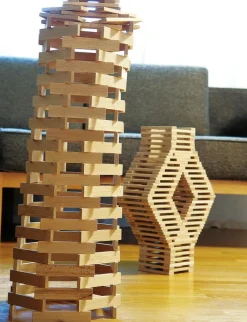 Holzbausteine in Buche