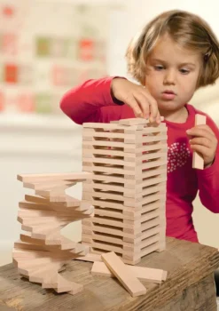 Holzbausteine in Buche