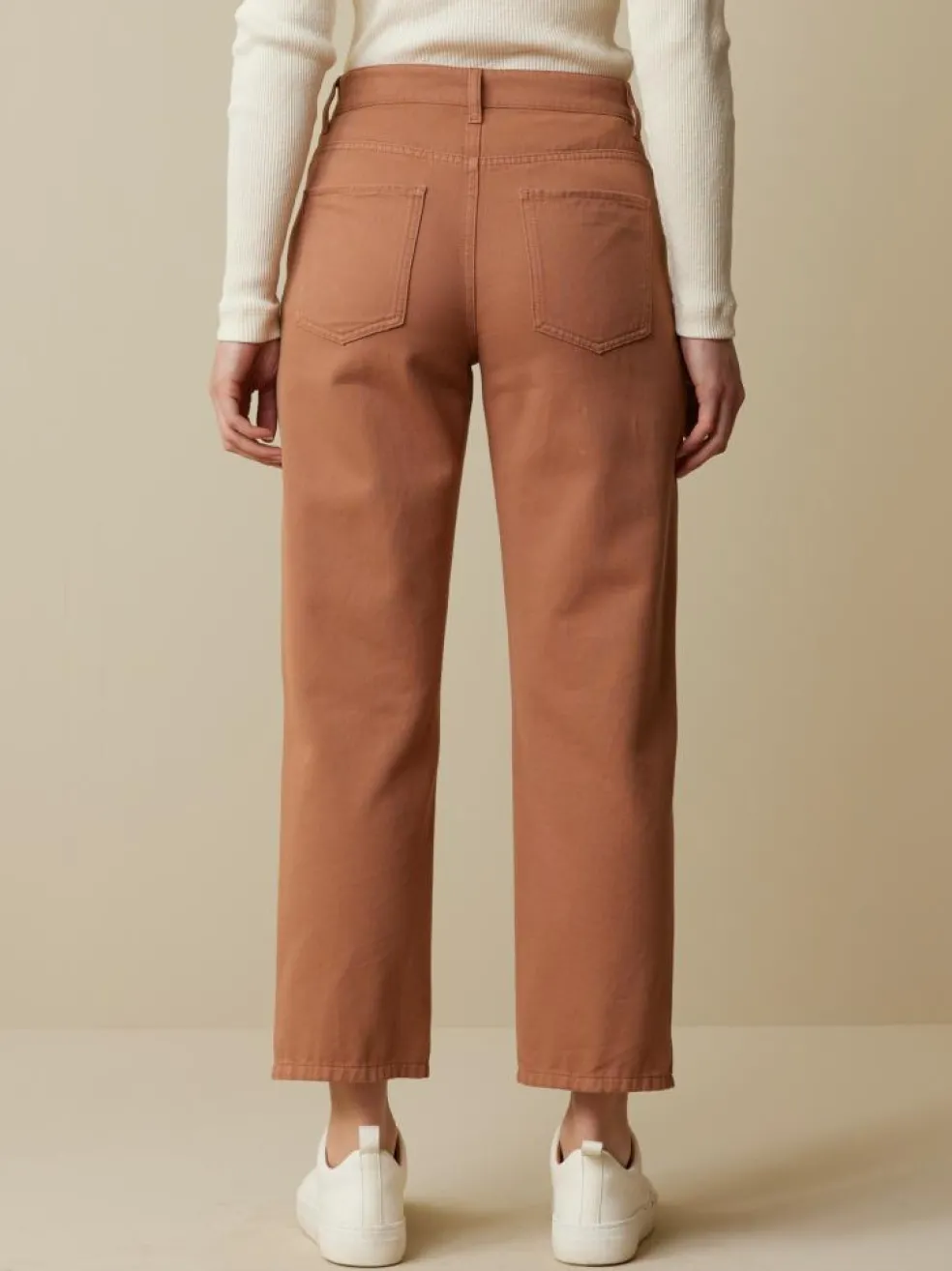 Hose-7/8, 100 % Bio-Baumwolle, 25 kupfer, 32, GOTS