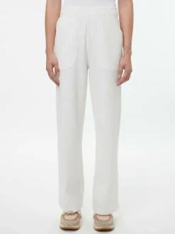 Hose aus Bio Baumwolle/Hanf, 11 weiß, 42, GOTS