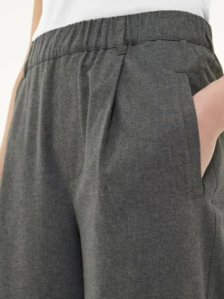 Hose aus Bio-Baumwolle, 02 anthrazit melange, 36, GOTS