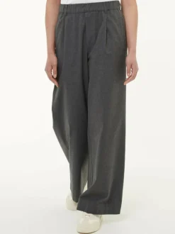 Hose aus Bio-Baumwolle, 02 anthrazit melange, 36, GOTS