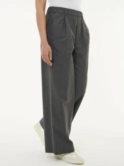 Hose aus Bio-Baumwolle, 02 anthrazit melange, 36, GOTS