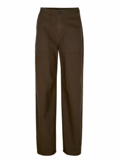 Hose aus Bio-Baumwolle, 49 black olive, 38, GOTS