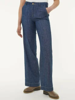 Hose aus Bio-Baumwolle, 36 dark denim, 38, GOTS